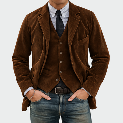 Tommy™ | Two-Piece Set Blazer & Vest